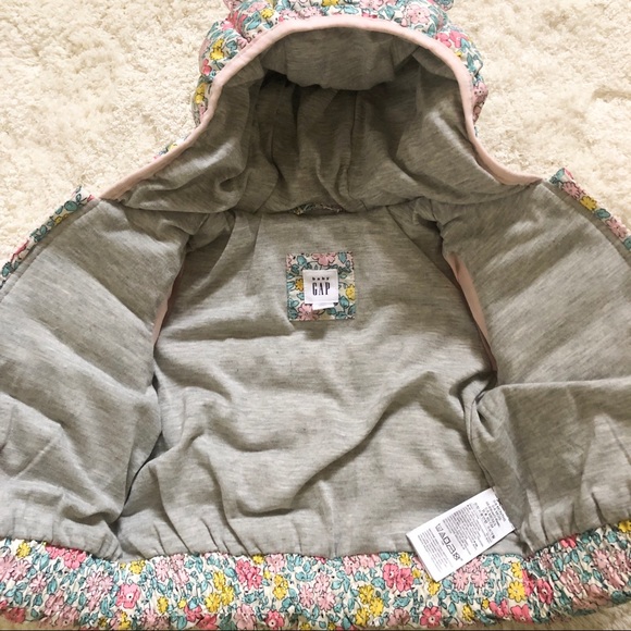 NEW GAP ColdControl Max Print Puffer Jacket - Picture 6 of 6